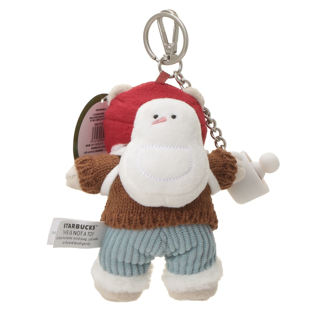 《日本 🇯🇵 STARBUCKS Colors of Holiday 聖誕系列》Mini Bearista 鎖匙扣套裝