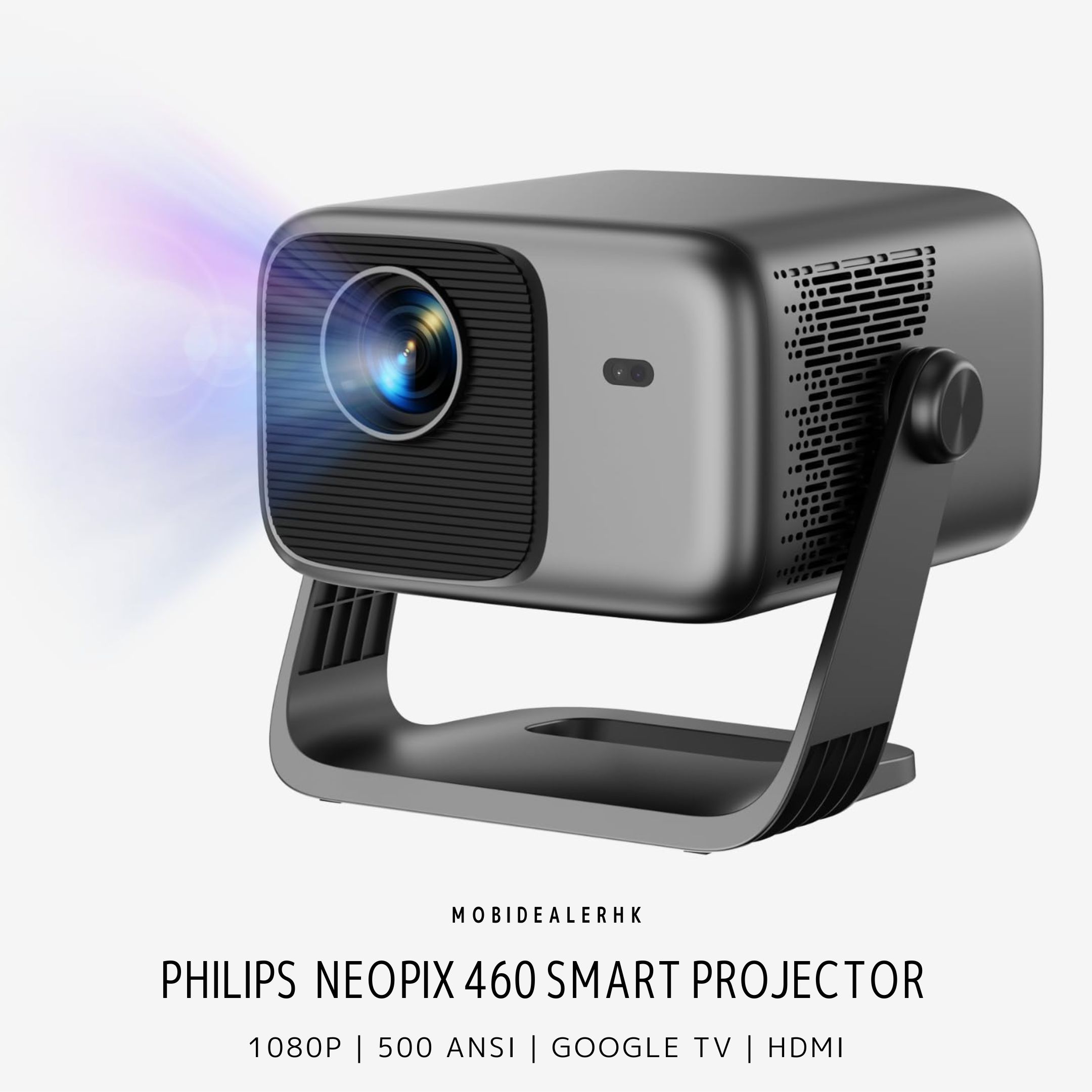 Philips NeoPix 460 Smart Projector | 飛利浦 NeoPix 460 Smart 家用投影機 | 投影機 | 1080p | 內置 Google TV 及全自動對焦