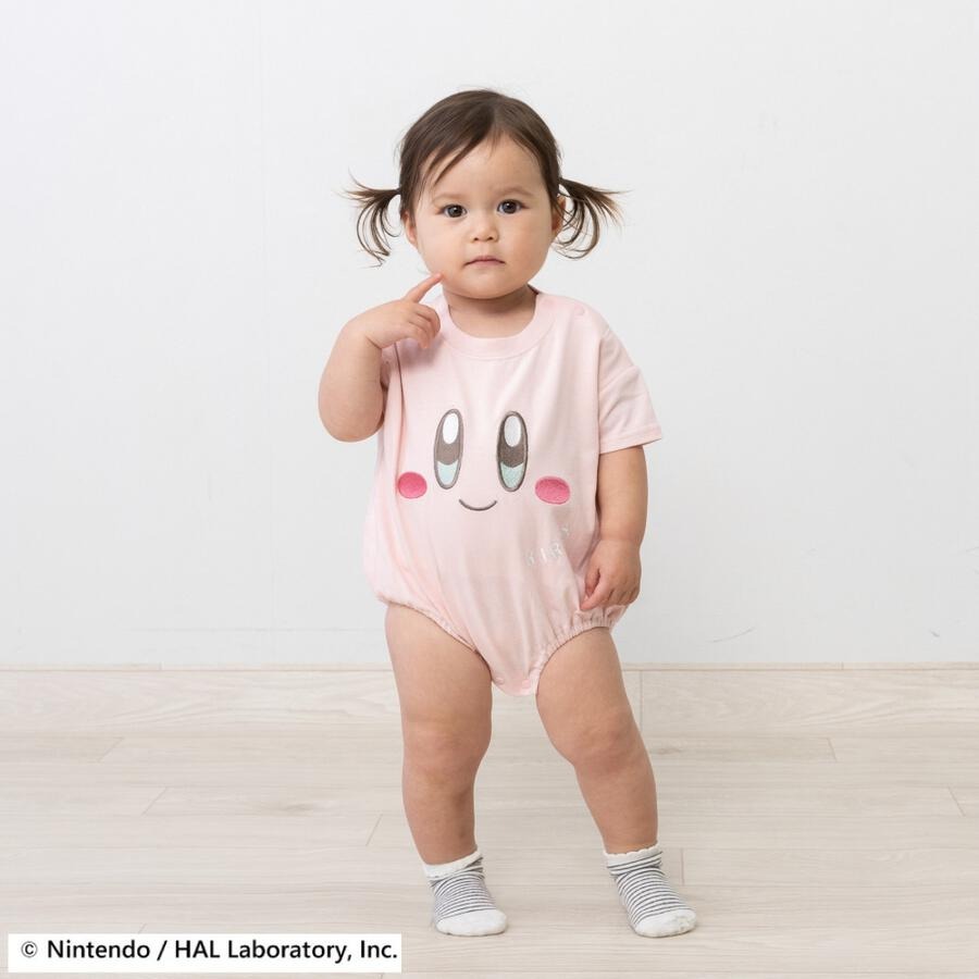 Kirby Baby 星之卡比嬰兒短袖連身衣 70/80cm