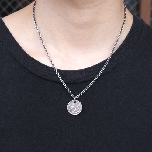 只按訂單生產~Atease K18 GOLD STAR STUDS NECKLACE pre order/訂購