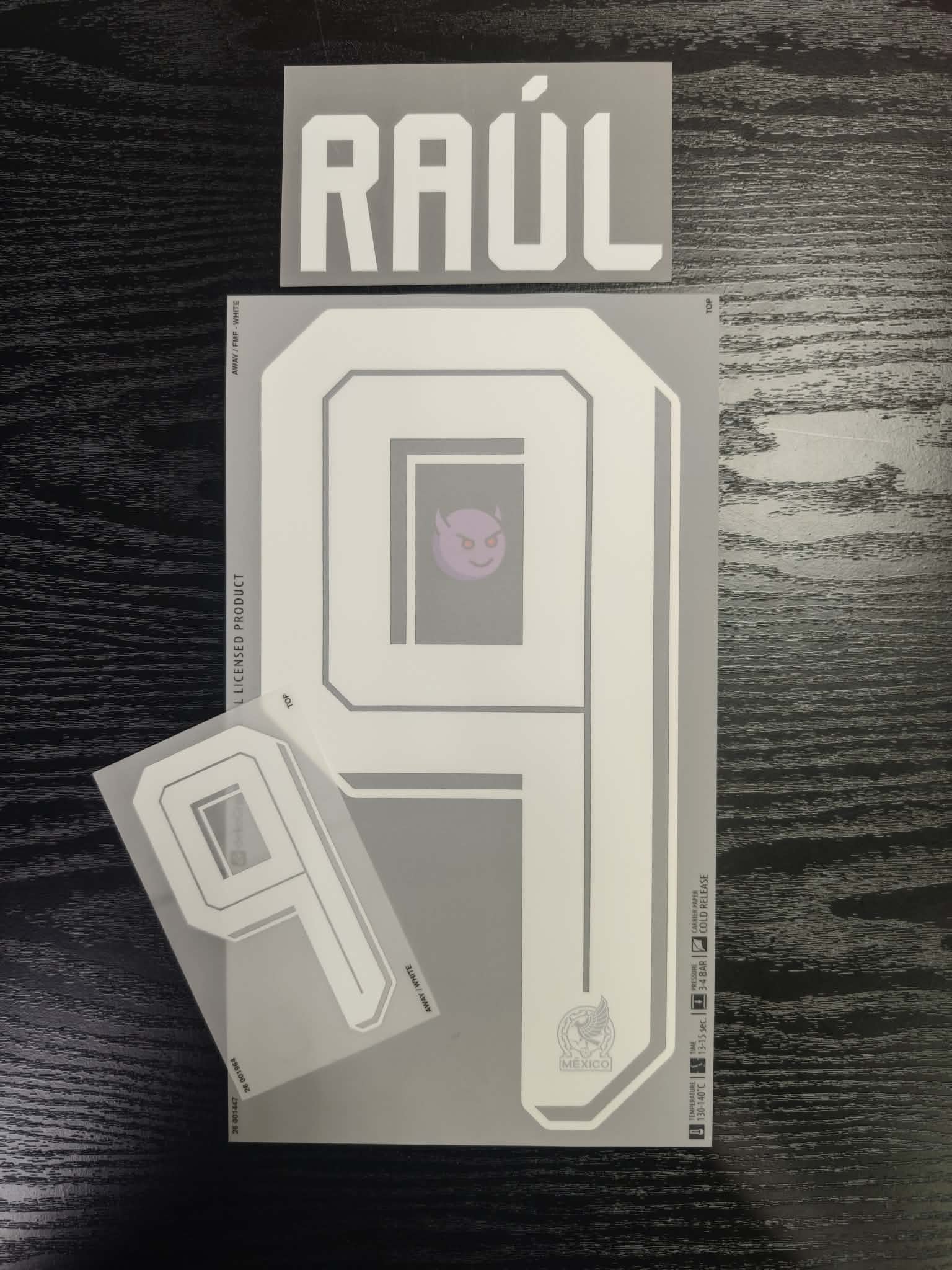 2026 墨西哥 2客 原裝 9 RAUL印字