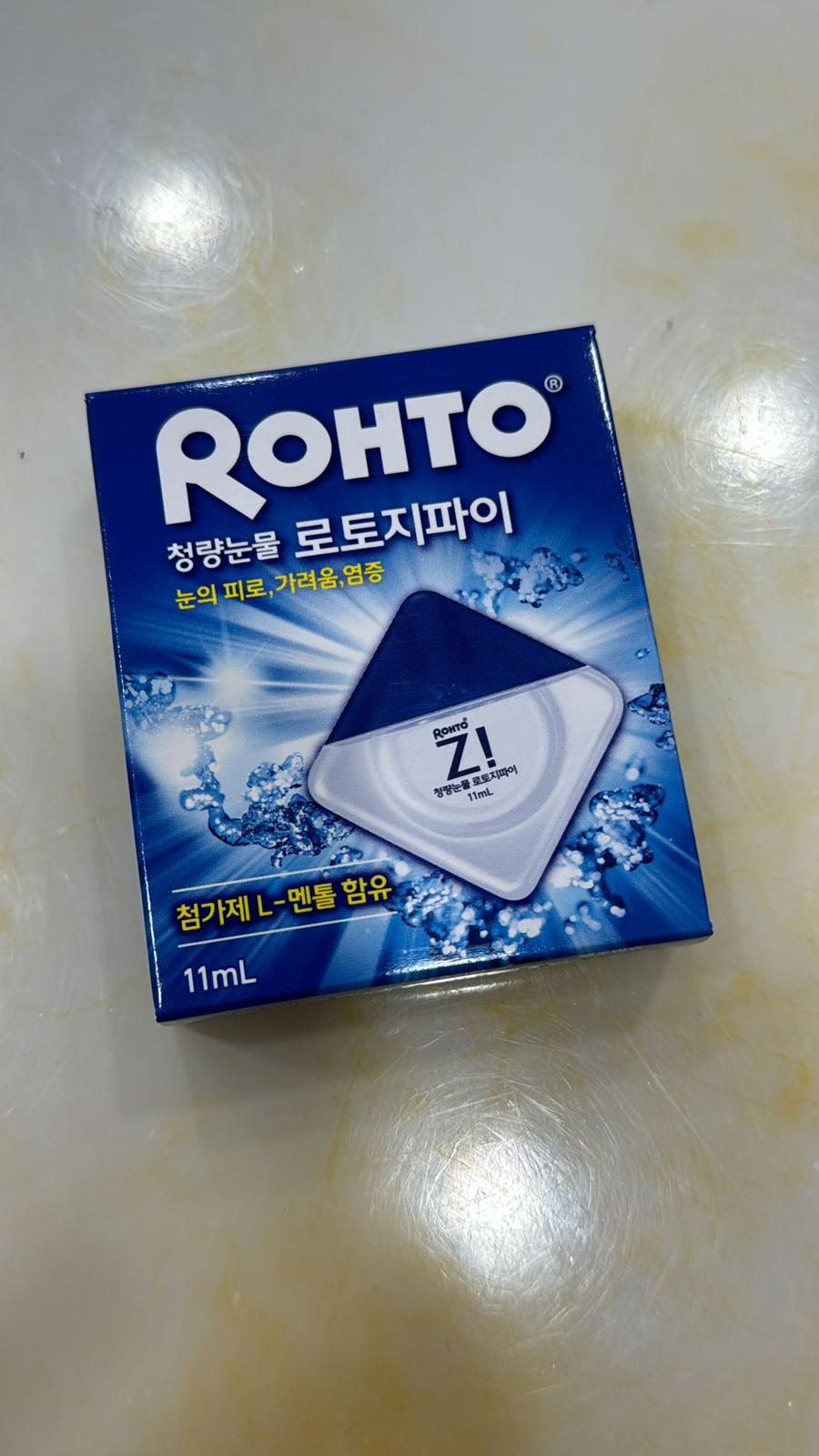 韓國版樂敦Z! ROHTO清涼舒緩眼藥水11ml
