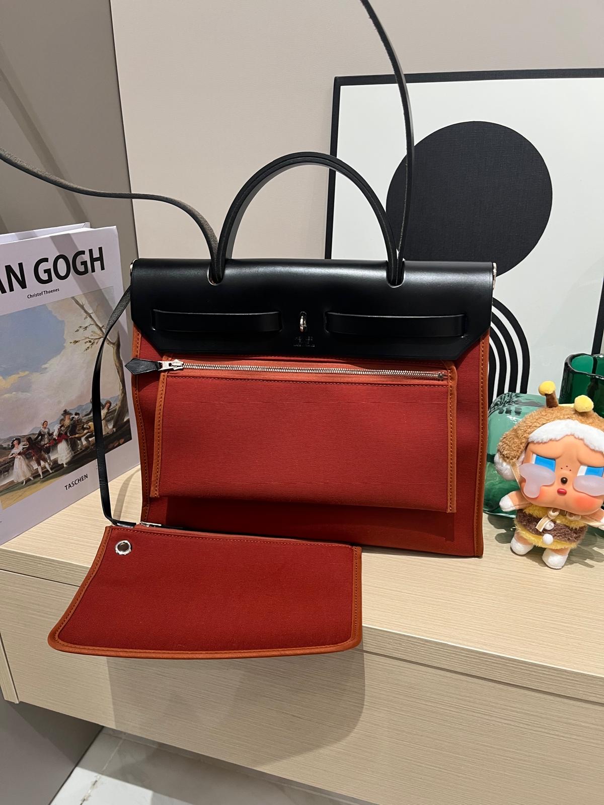 Hermes herbag 31,Stamp X 100%Authentic ,95%new ✅pouch✅dust bag 