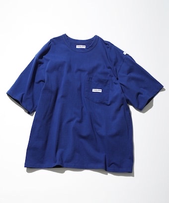【CAHLUMN】CAHLUMN by A.H Heavy Weight Jersey S/S Pocket Tee - BLUE (舊版）