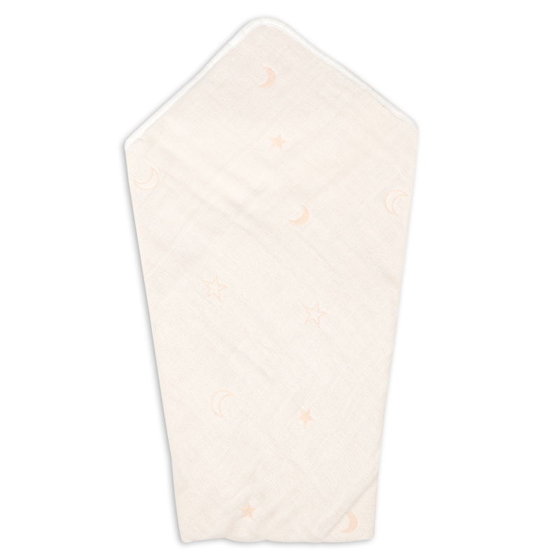 🇯🇵預訂 日本直送🇯🇵星月圖案棉紗包被襁褓