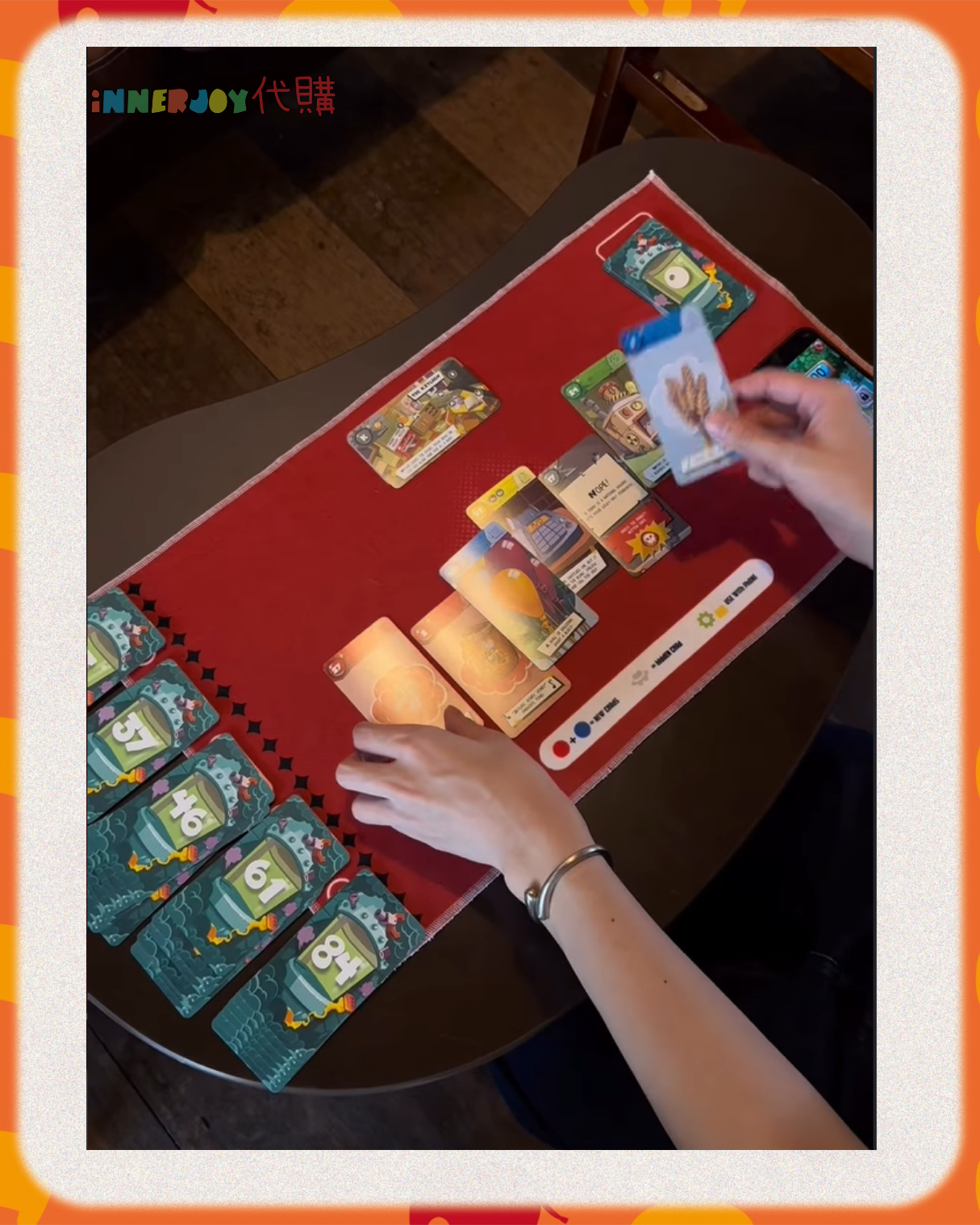 預購 | EmiBonnie - Bonnie 大學畢業設計產品 RUNIX Solo Playmat 桌遊 Board Game 