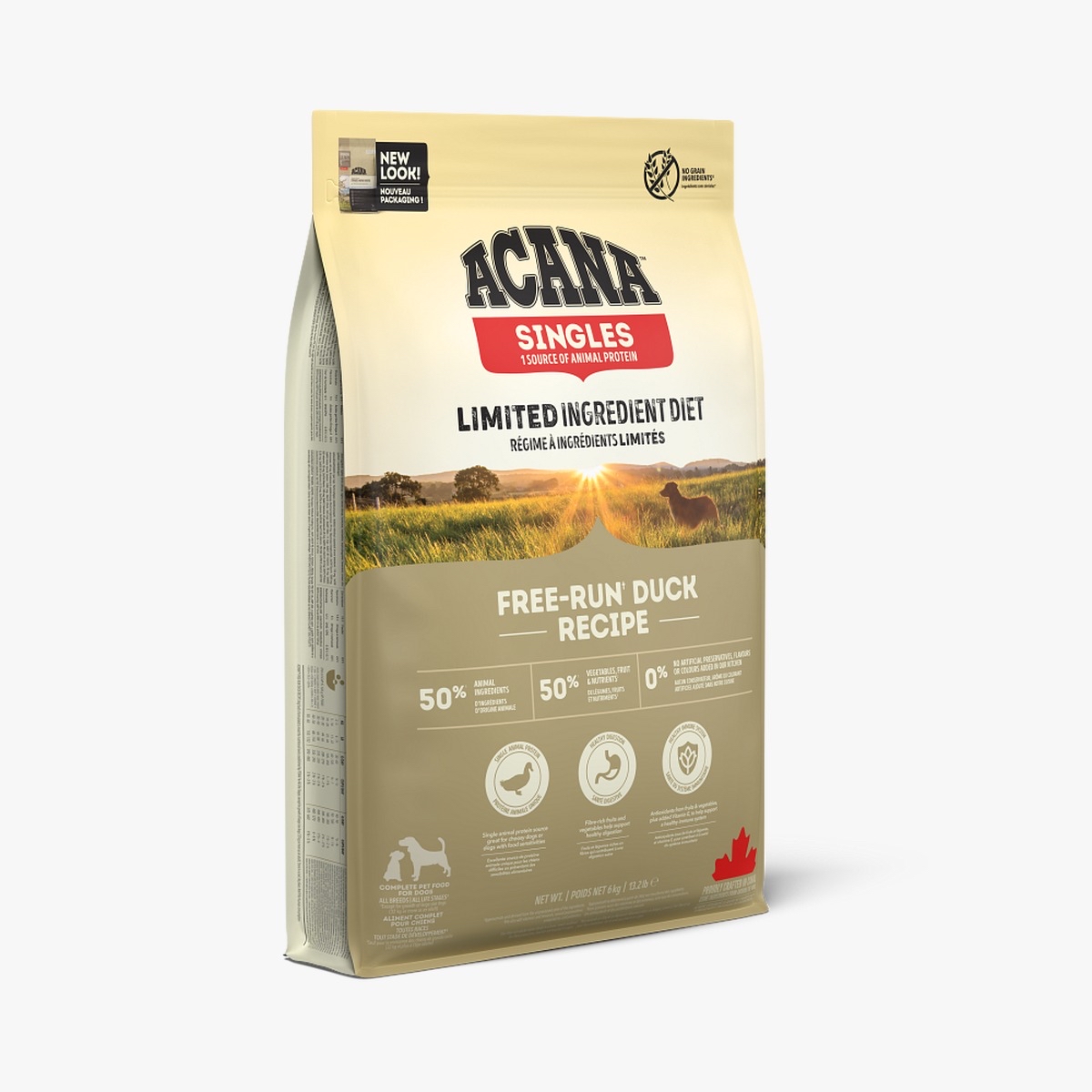 Acana 愛肯拿 單一蛋白 放養鴨 全犬狗糧 11.4KG 