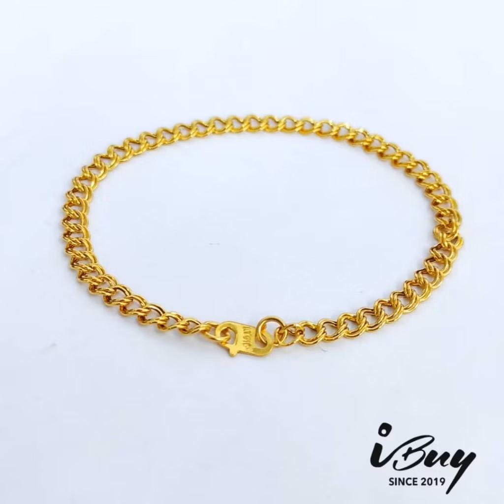 916 GOLD COCO BRACELET 14.5CM 916 金COCO 手链 14.5CM