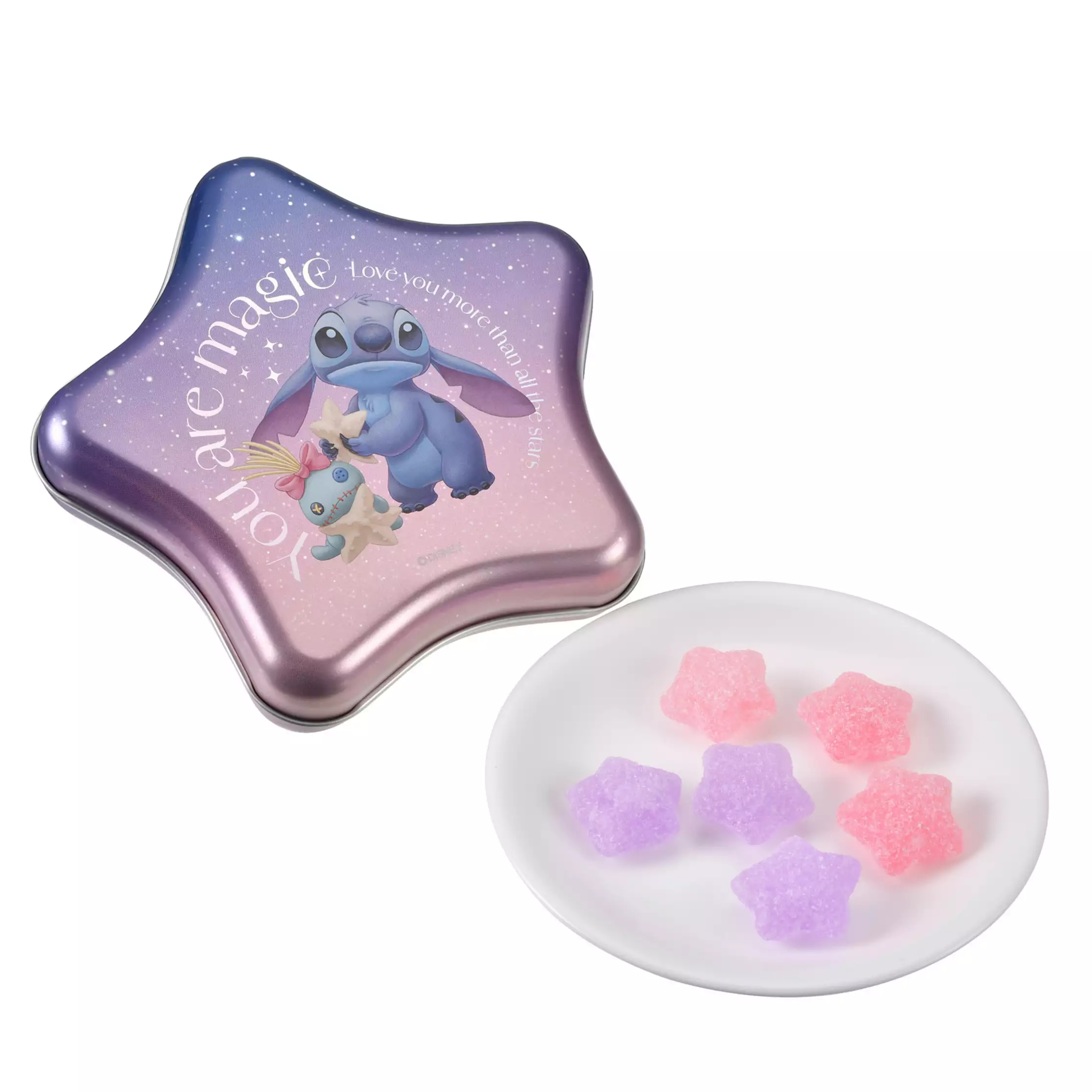 日本預訂📍日本Disney Stitch Day Collection系列 - 星星鐵盒糖果 2/6日本開售