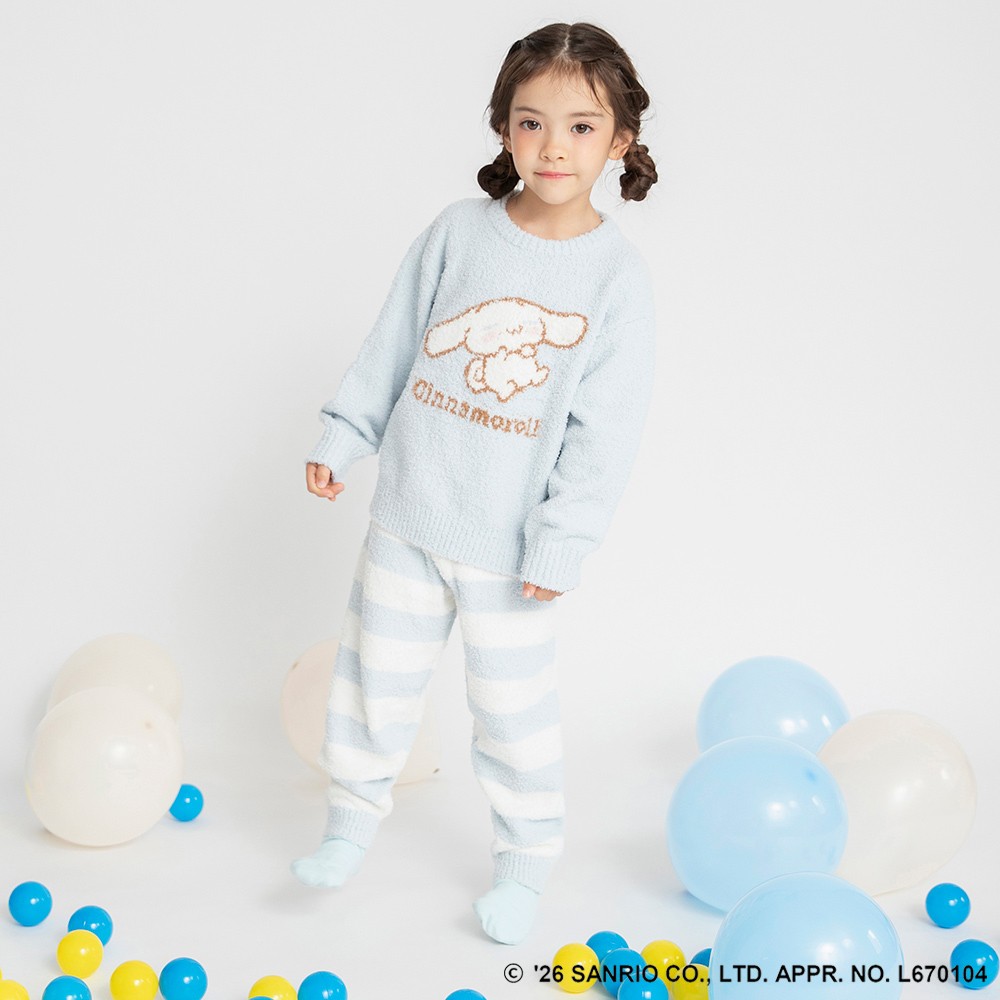 🆕【⭐訂購⭐】 🇯🇵日本直送🌀#Sanrio #Pompompurin / #Cinnamoroll 棉花糖針織長袖家居服🌀[ELJA-0076][261108]