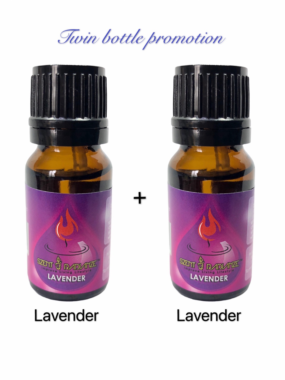 Fragrance Oil (10ml)【SZENT RADIANZE】-Lavender, Rose, Citronella, Lemongrass, Apple, Lemon