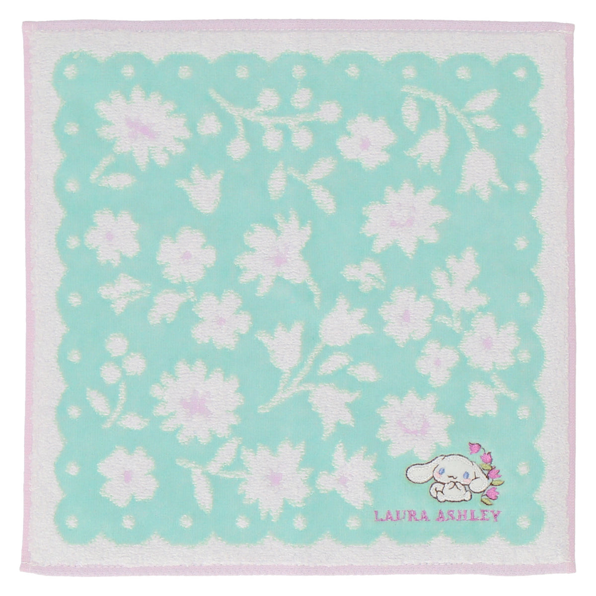 🎀【預訂】Laura Ashley x Sanrio 印花手帕 Cinnamoroll G