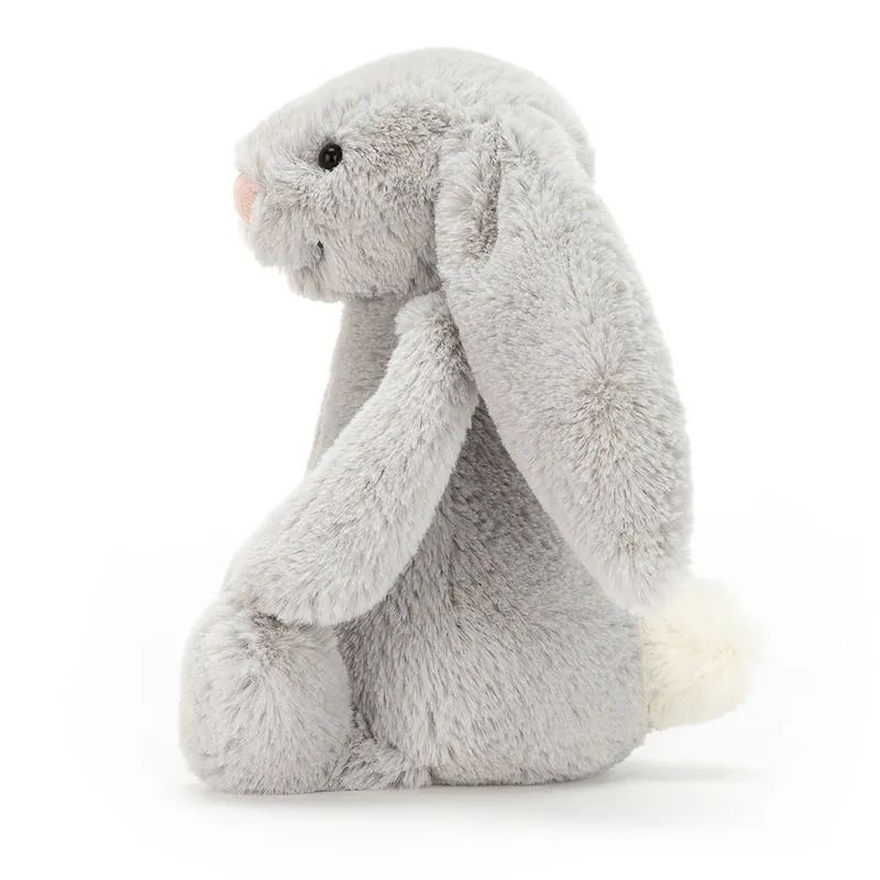 【英國】Jellycat Bashful Silver Bunny Small Size 18cm