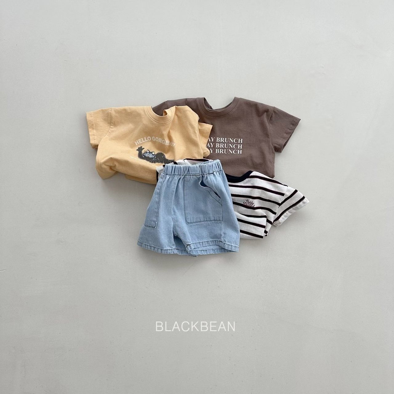 🇰🇷Blackbean&kids褲