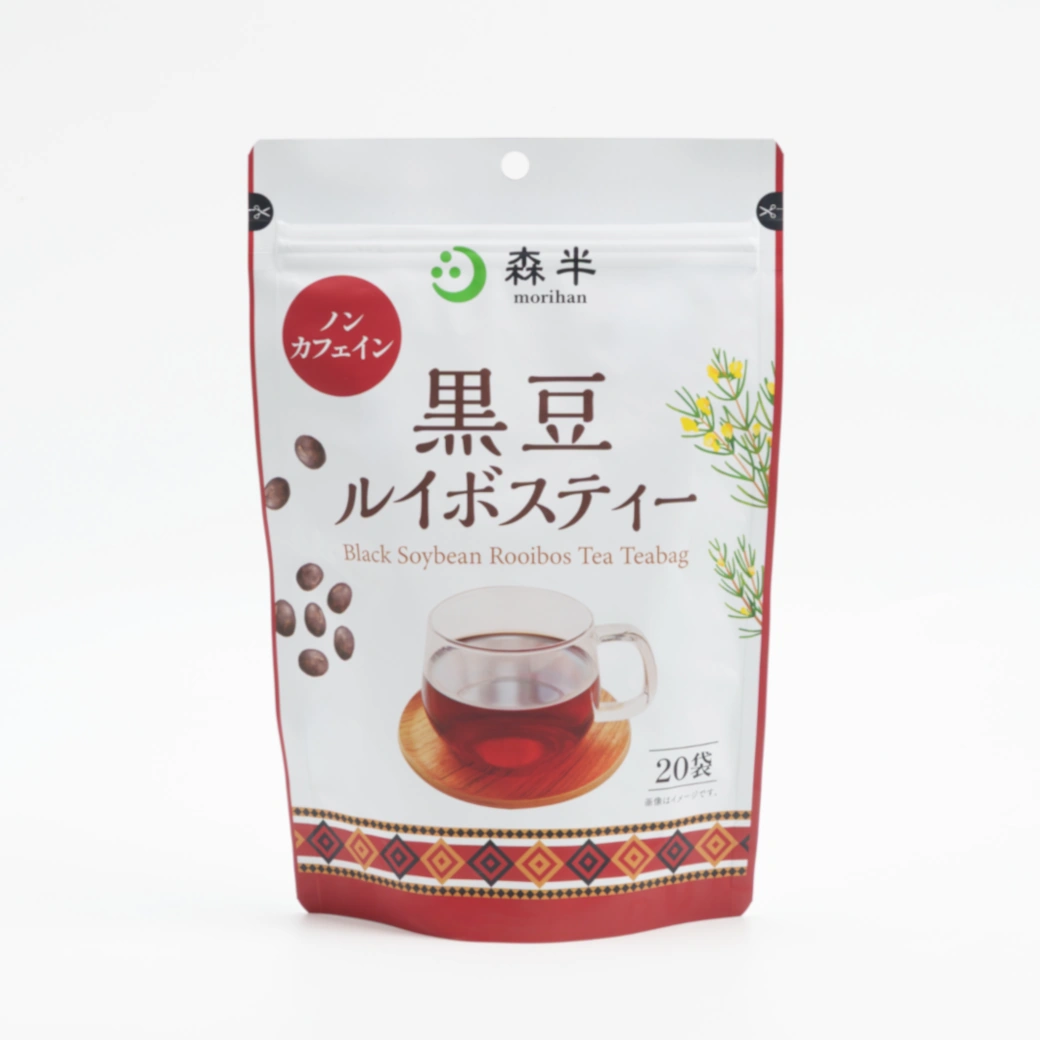 【全家啱飲】日本製 森半 黑豆路易波士茶 (20入) | 無咖啡因