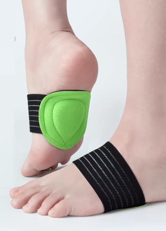 彈性按摩足弓矯正鞋墊足心墊 (一對) [AD0042]