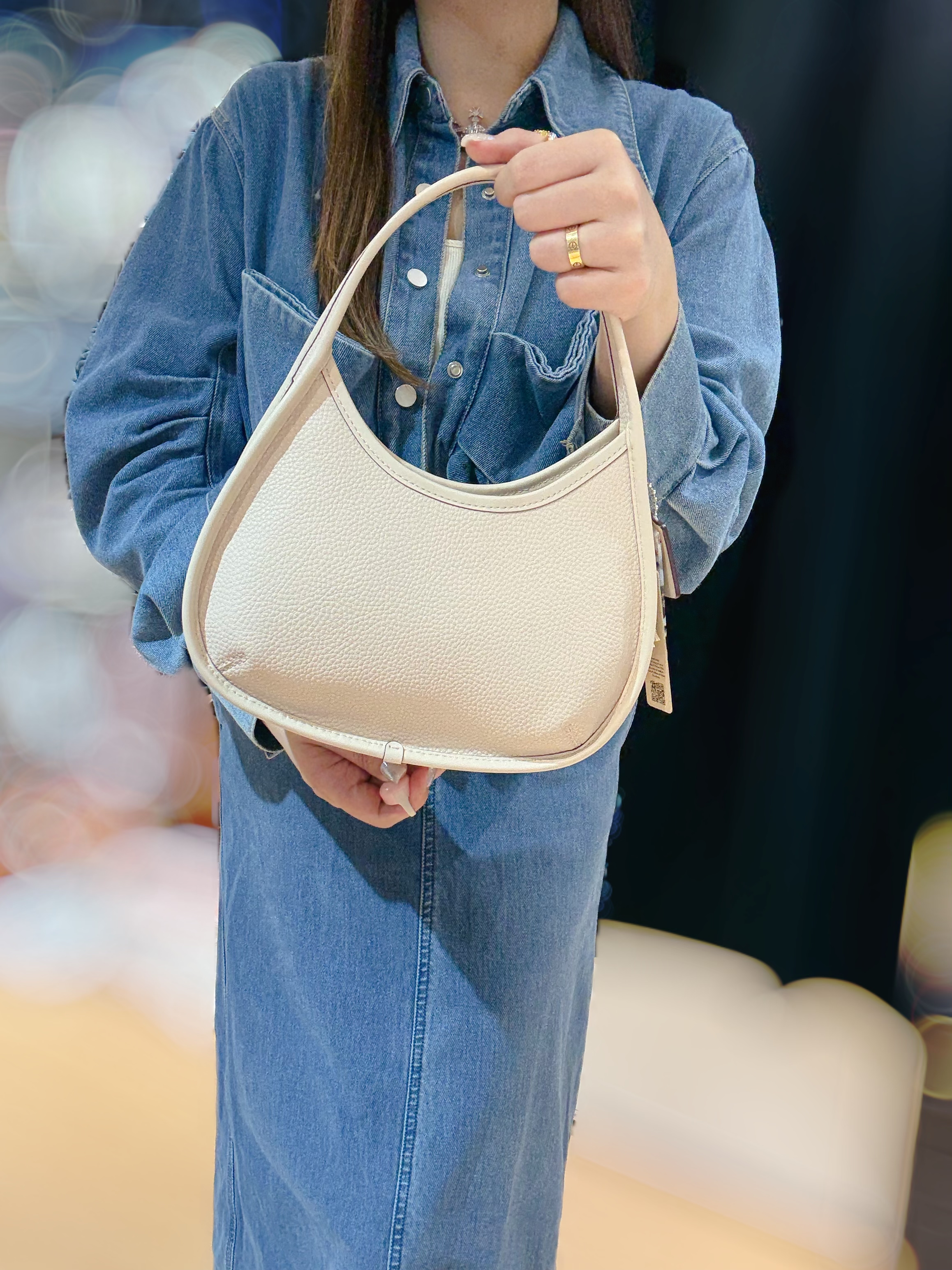 Coach Ergo bag white