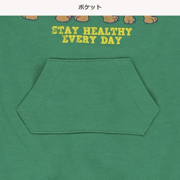 🇯🇵預訂 日本直送🇯🇵兩色美式休閒復古熊仔前後印花口袋短袖連身服