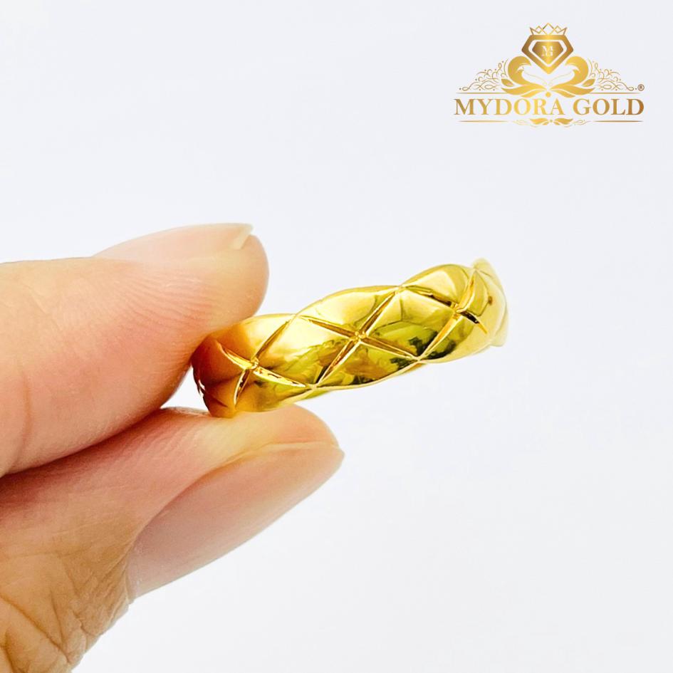 MYDORA Cincin Golden Rope L (5G) l EMAS 916/22K