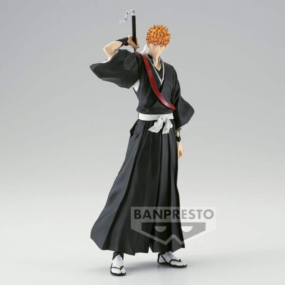 Banpresto, Solid and Souls Figure: Bleach Ichigo Kurosaki 死神 黑騎一護