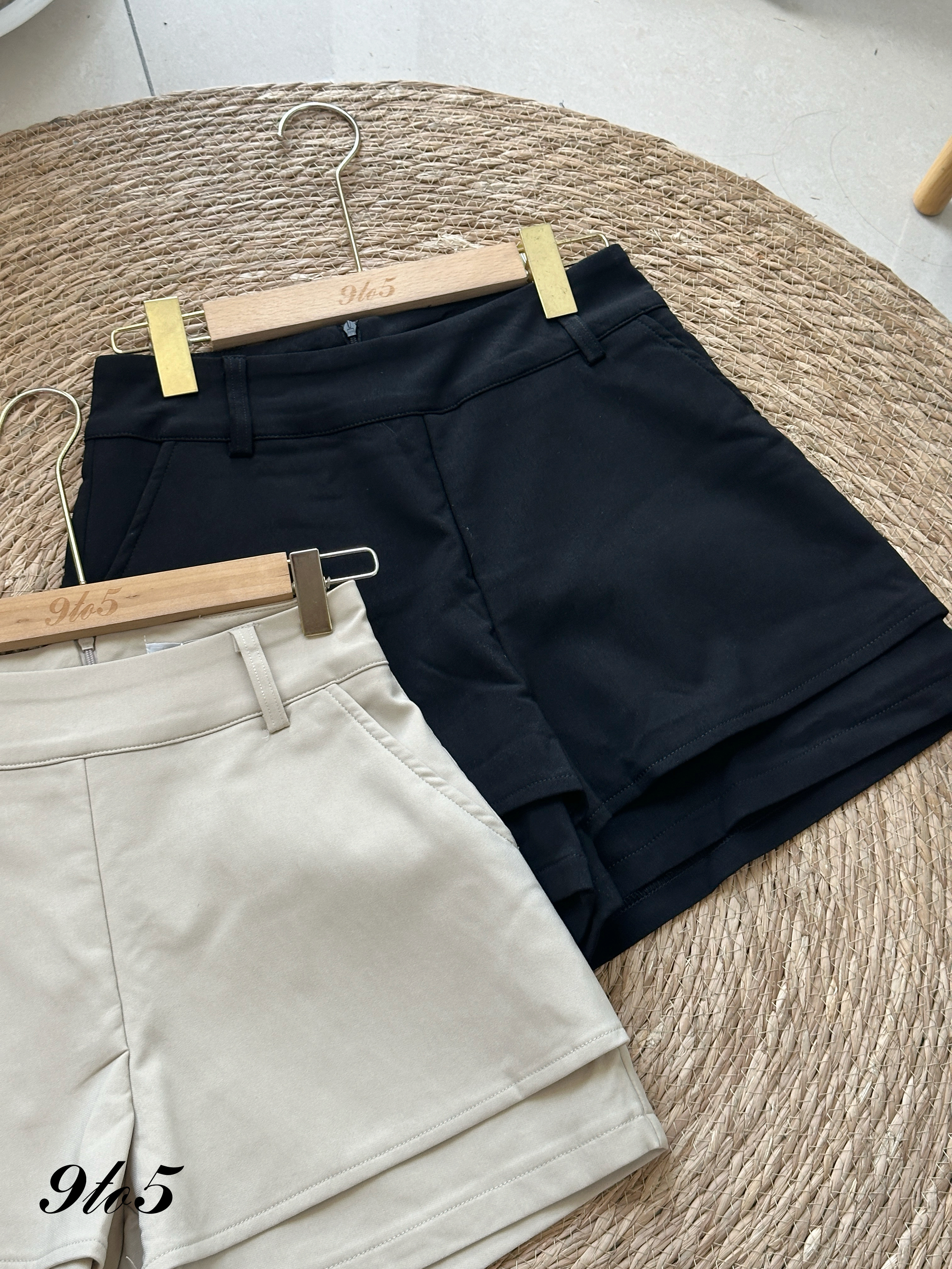 S1887 A Line Short Pants - 3 Colors 