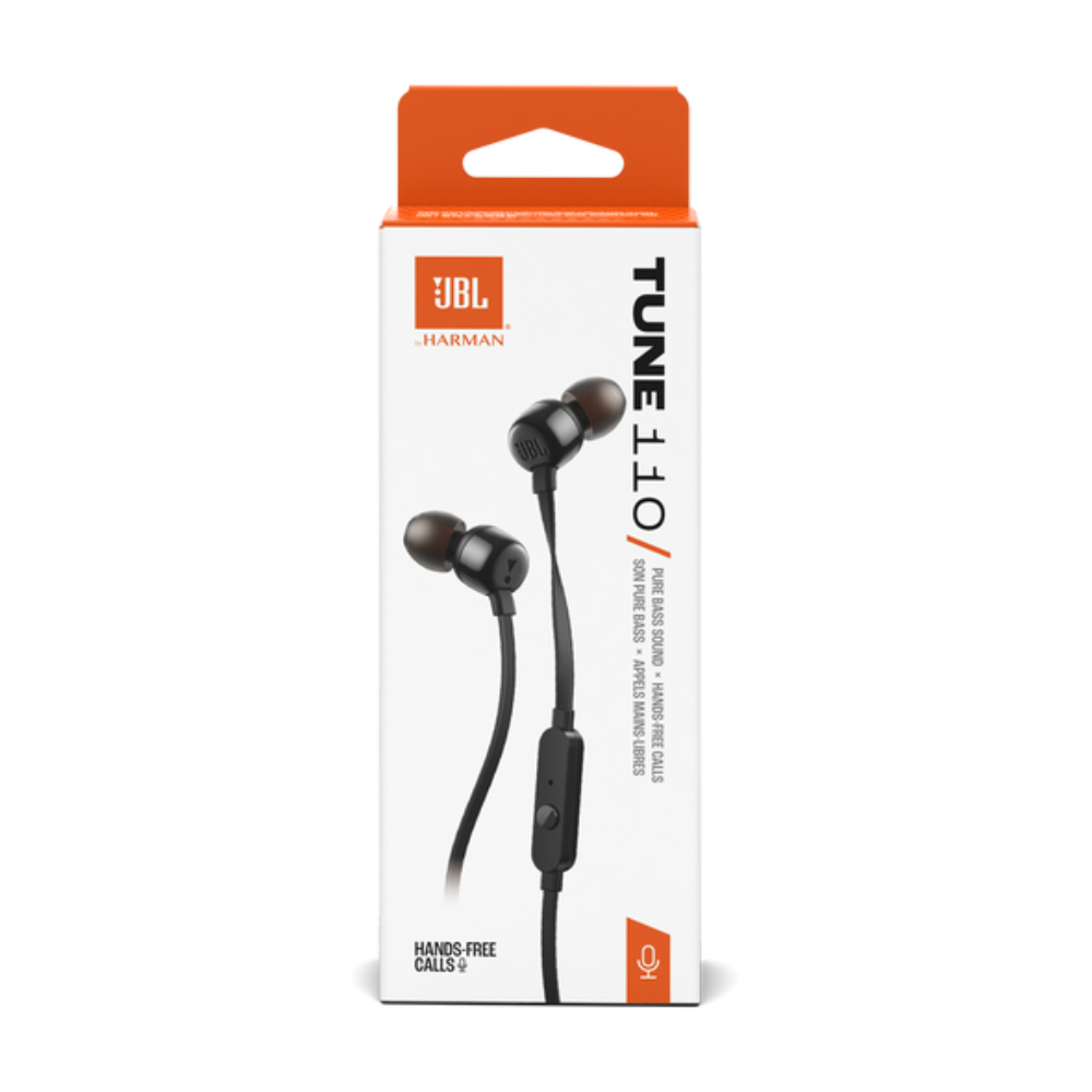 JBL Tune110 入耳式有線耳機 3.5mm