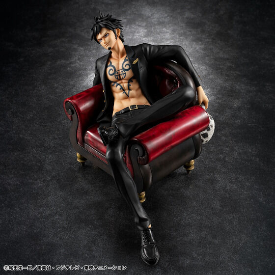 (預訂訂金 $400) (總價 $1054) (魂限) MegaHouse Portrait.Of.Pirates One Piece “S.O.C” Trafalgar Law Ver.R POP 海賊王 托拉法爾加·羅 Ver.R (行版) 