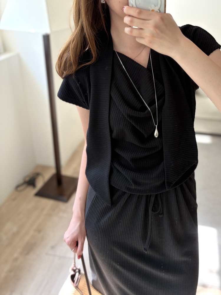 Softy Tie Detail Set (Black)