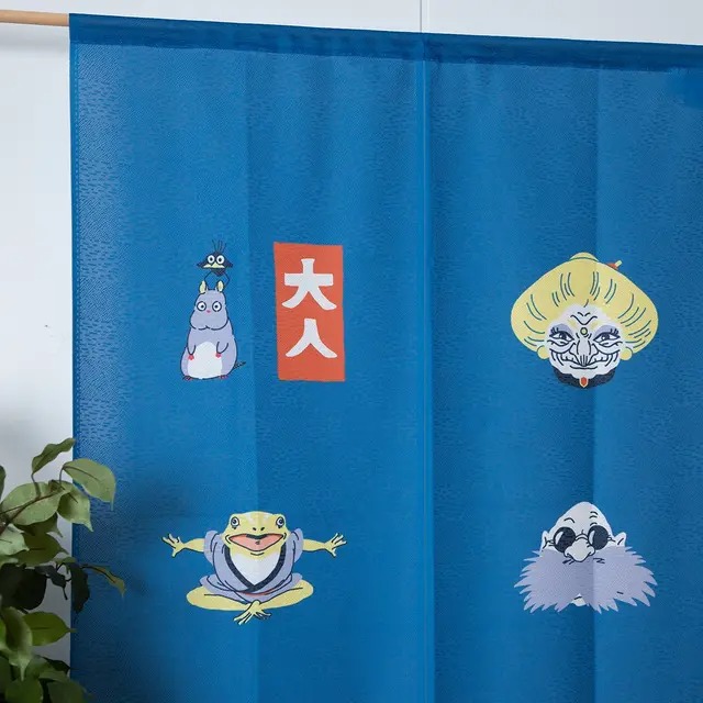 日本製 千與千尋 門簾