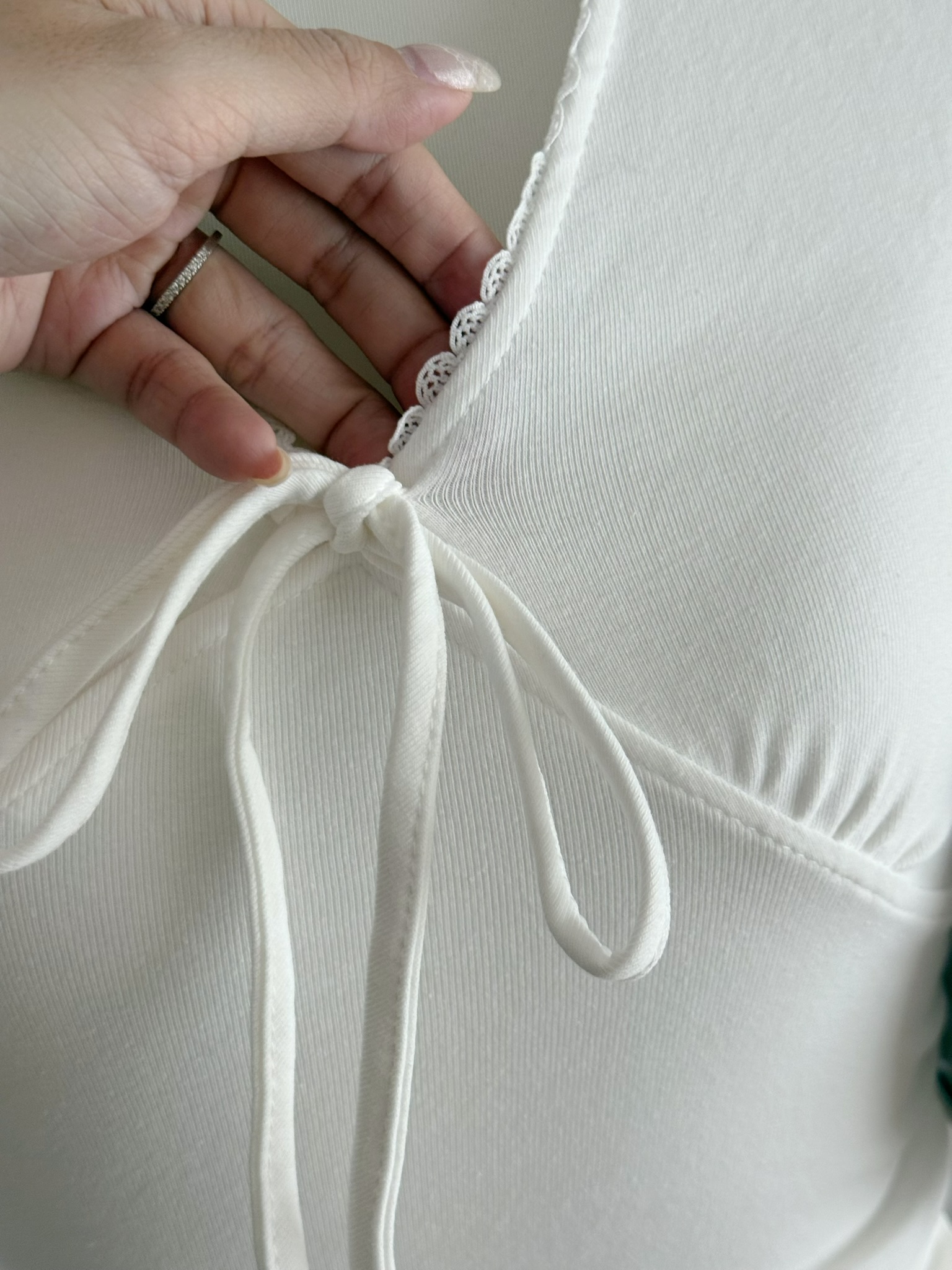 Gracie Halter Top | White
