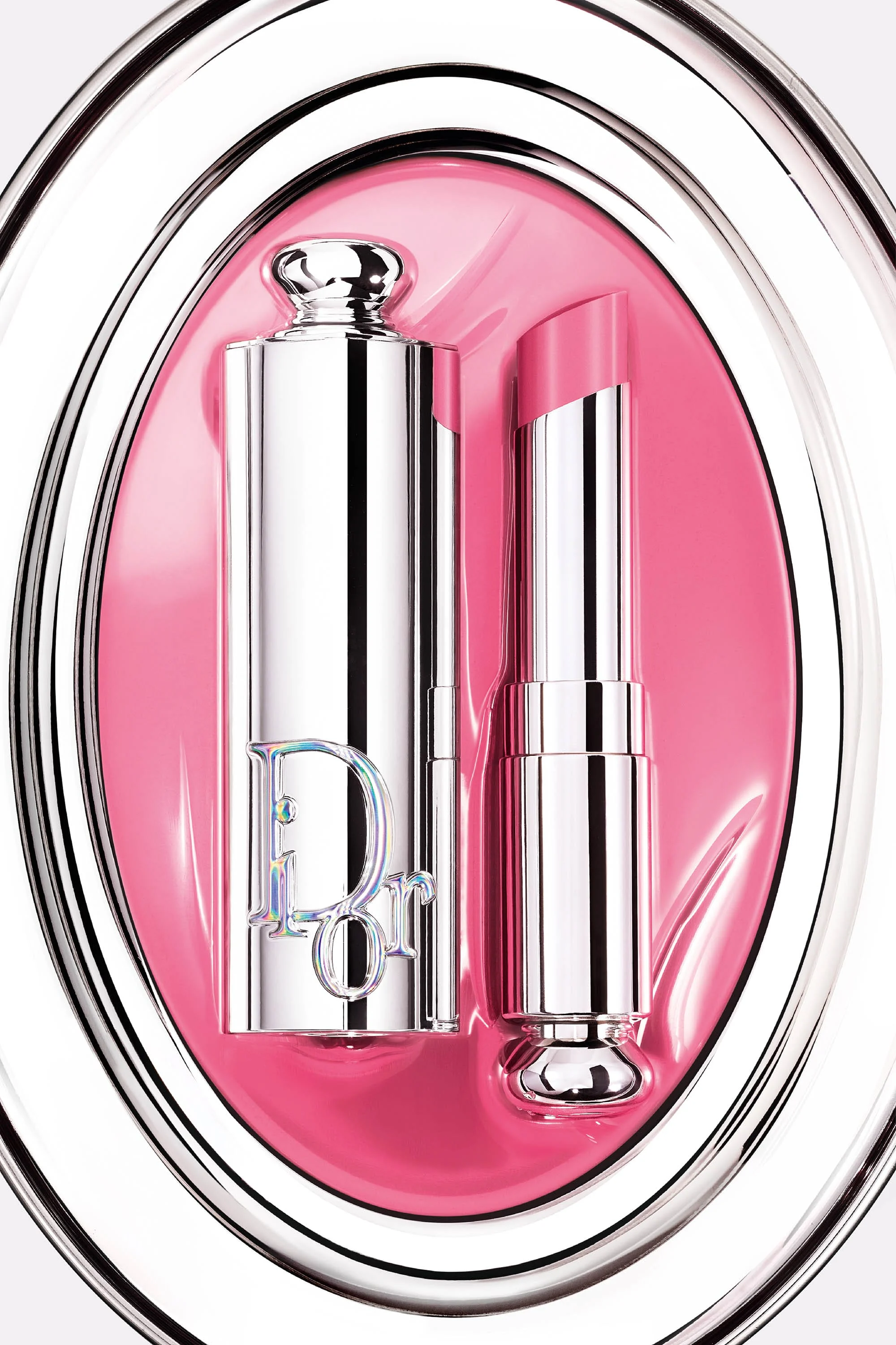 2026新版！DIOR addict 迪奧 玻璃鏡光誘惑唇膏 銀管口紅 599 306 405 504