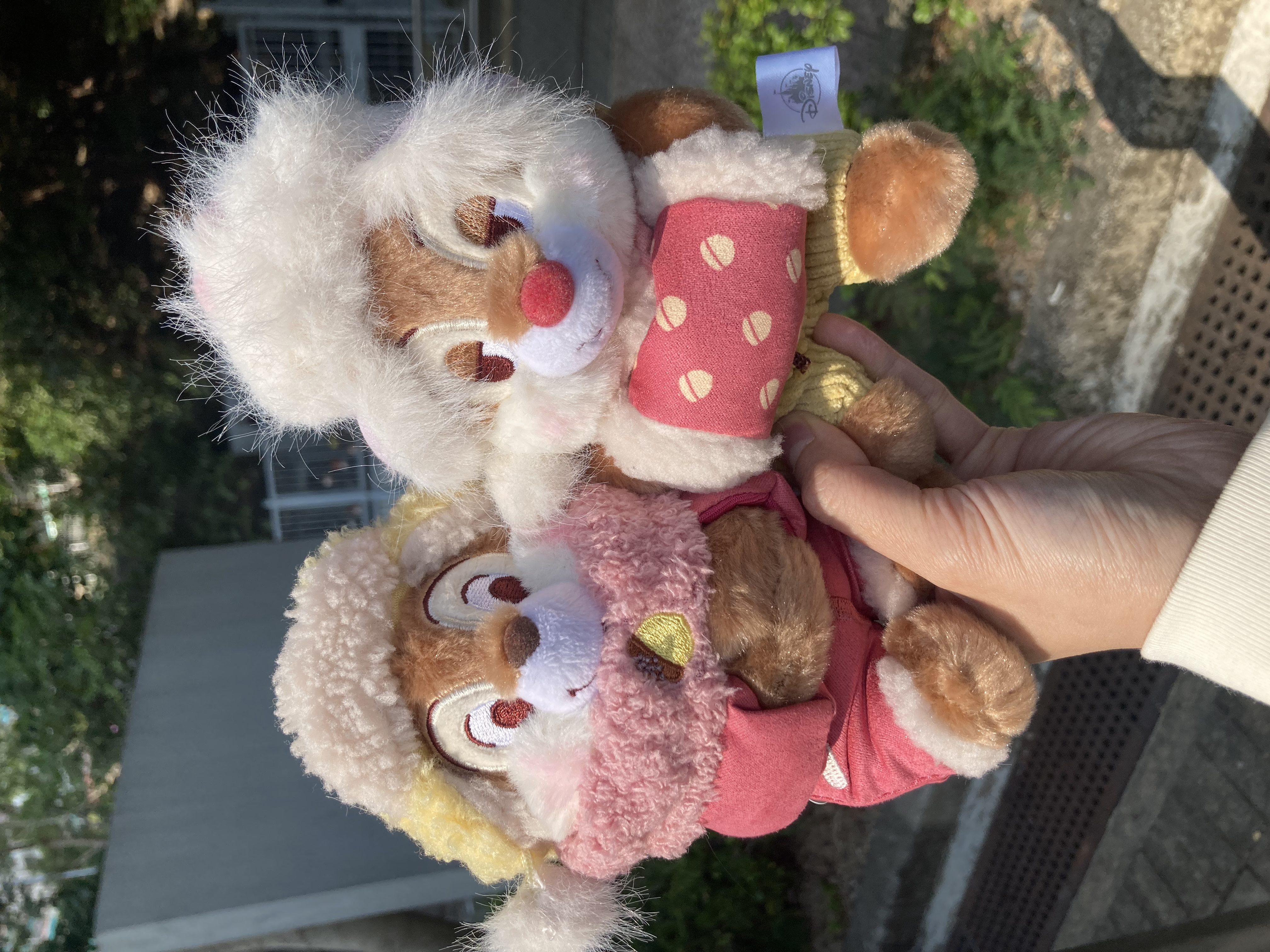 Winter Chip & Dale公仔掛飾/公仔