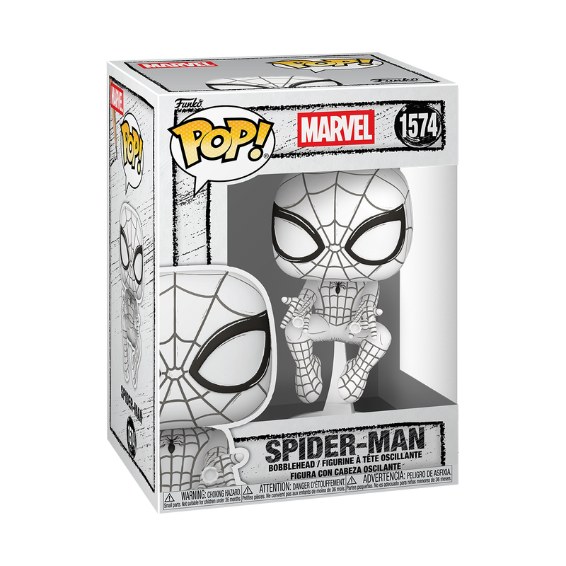 📦訂購 英國代購 Funko POP! Marvel Spider-Man (Sketched Deco) Figure 蜘蛛俠 模型