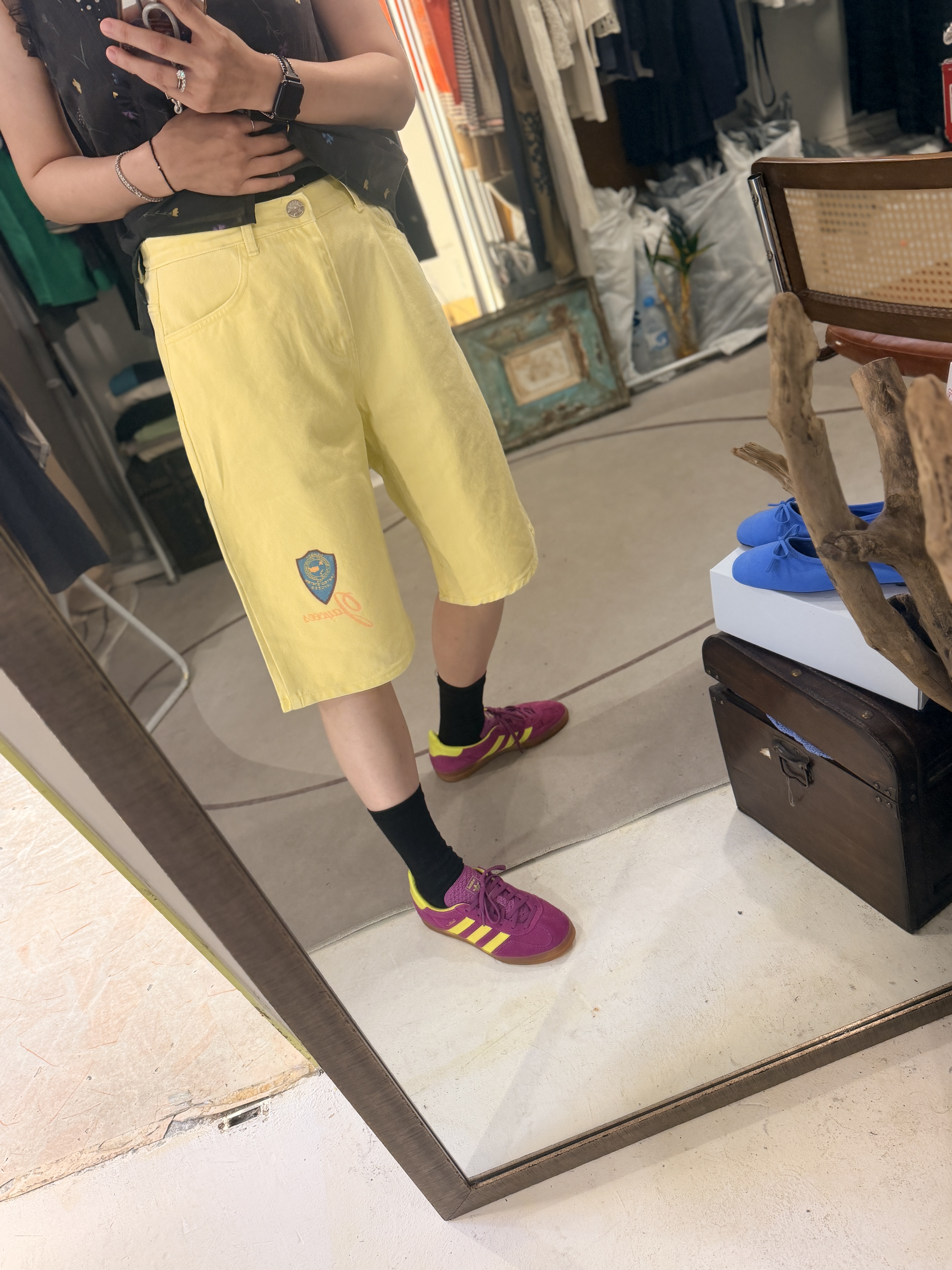 Colourful shorts