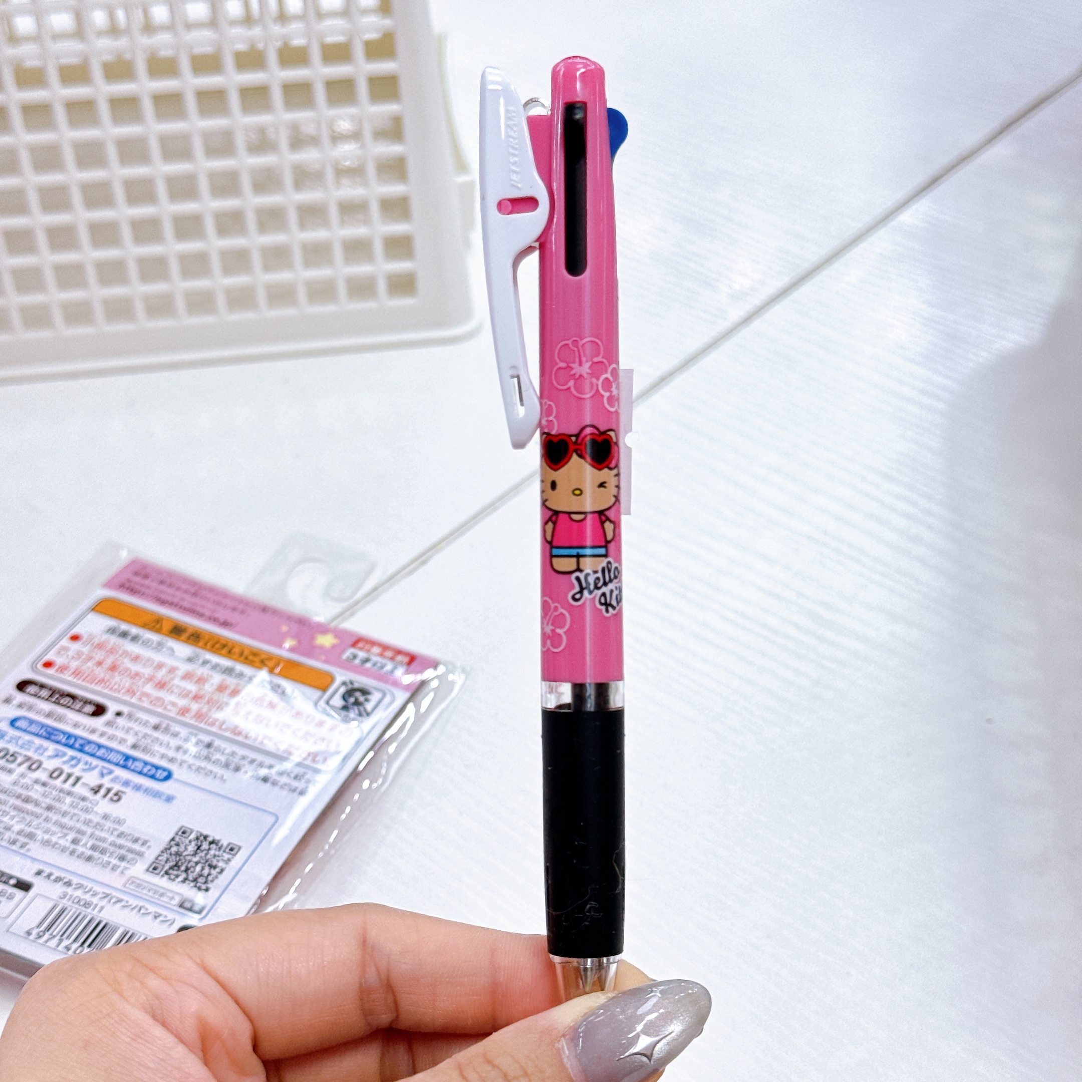 日本直送Kitty 三色筆 