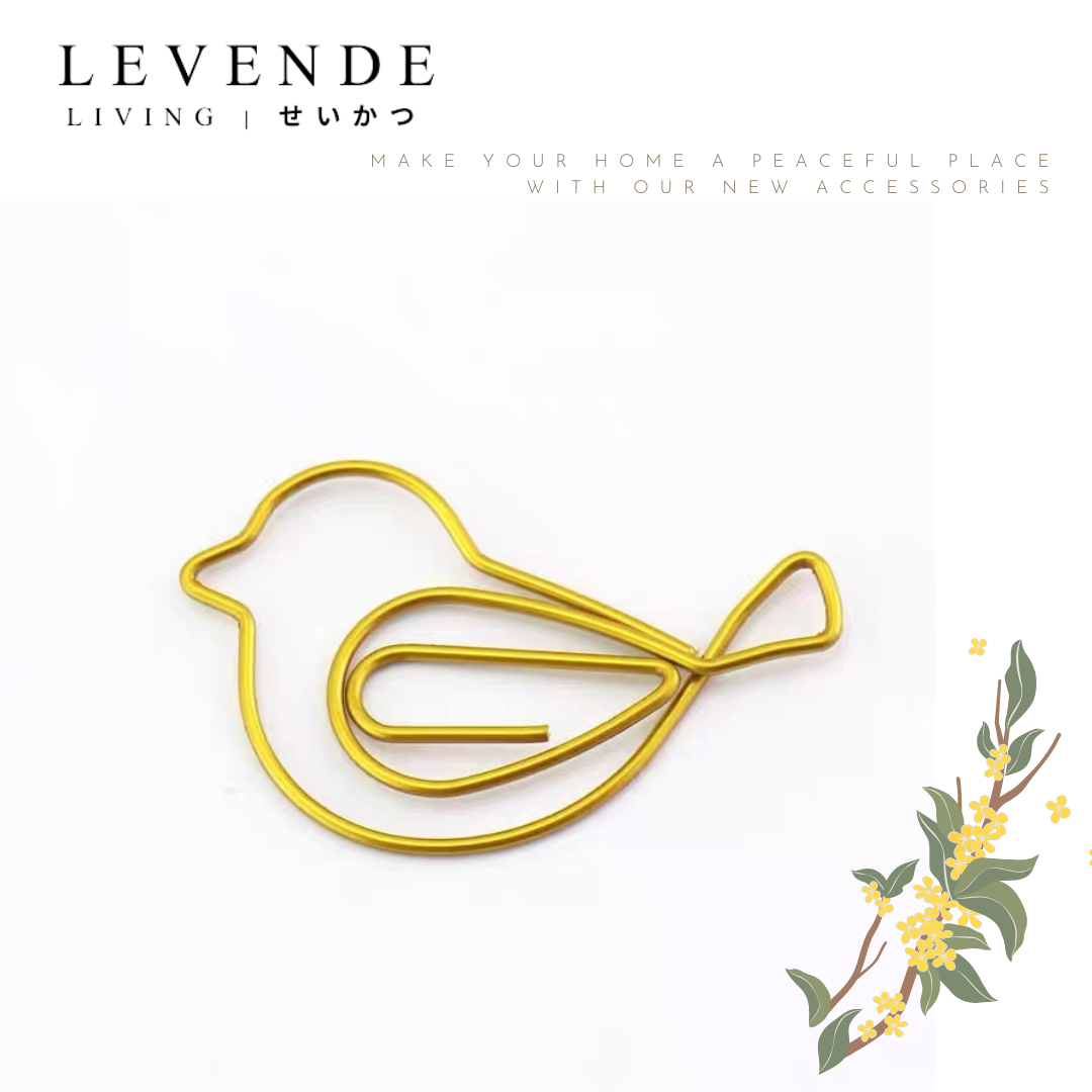 Levende 森林小鳥造型萬字夾