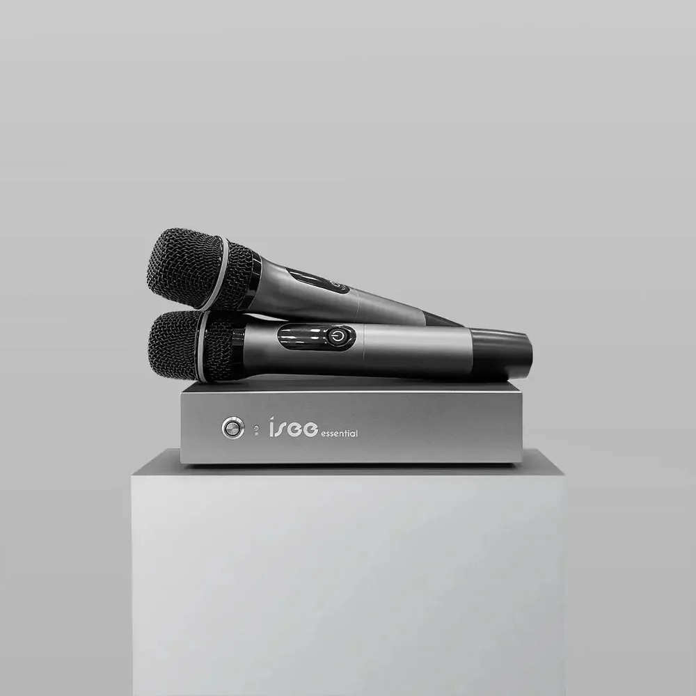 ISEE Essential點歌糸統配兩支原裝專業級麥克風(原裝音樂視頻及歌詞)