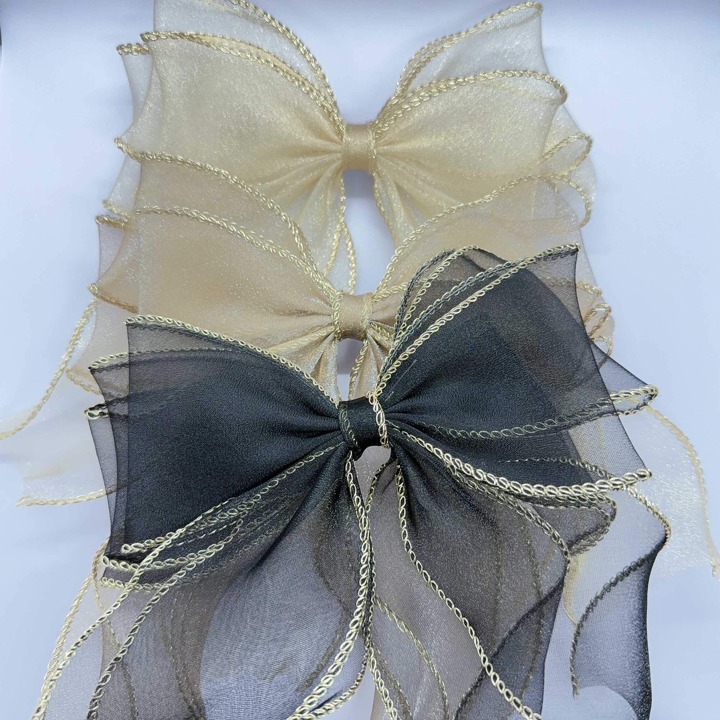 大蝴蝶結髮夾 / Large Bow Hair Clip - A
