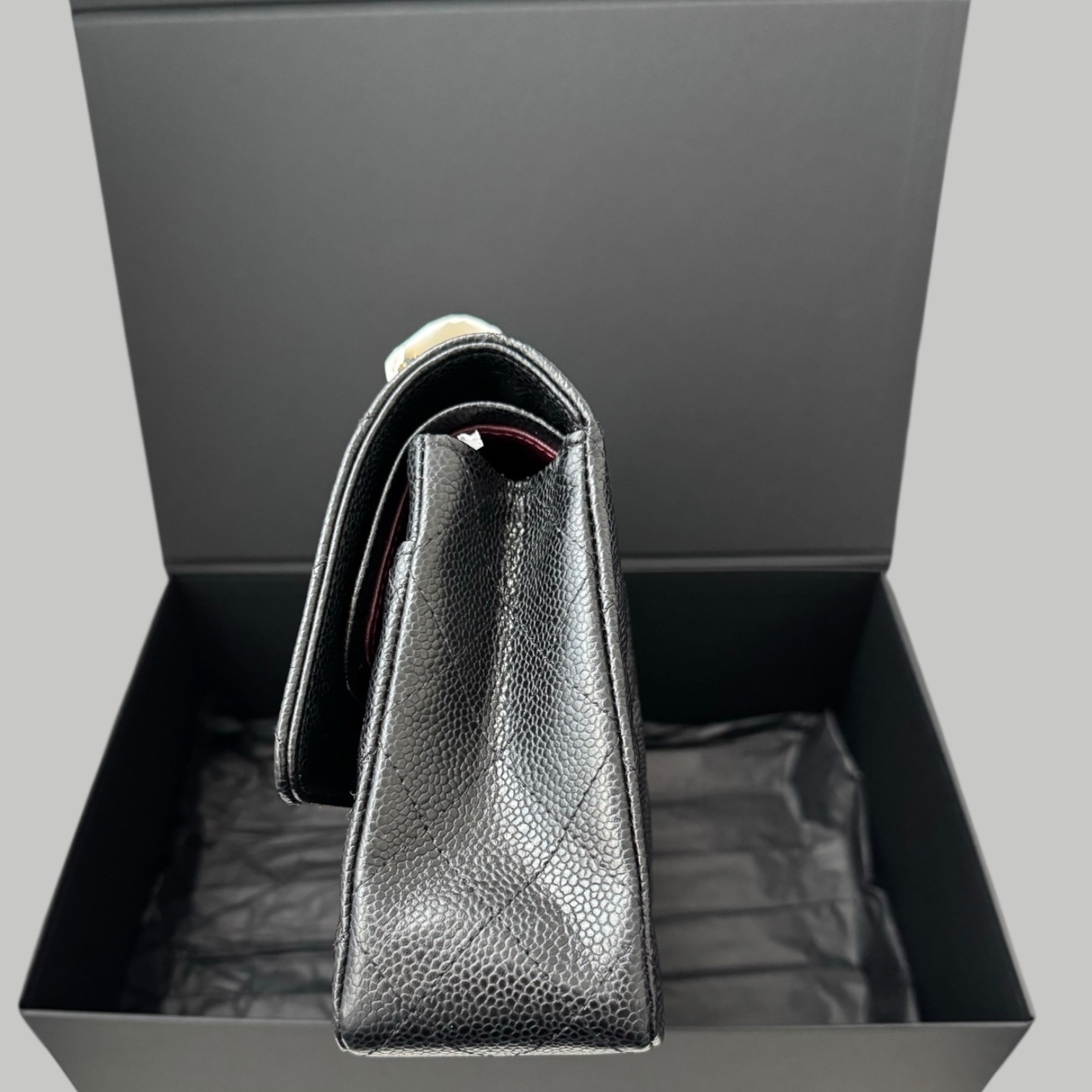 Chanel Caviar CF25 荔枝枝金扣