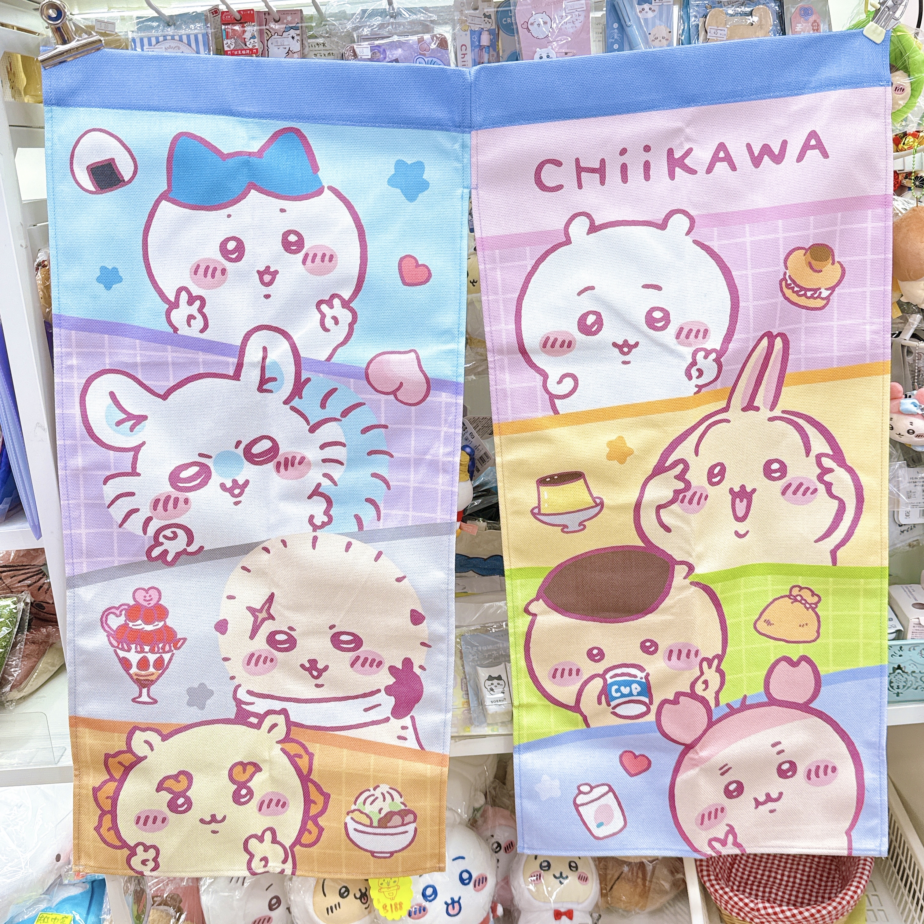 Chiikawa門簾 90×85 cm