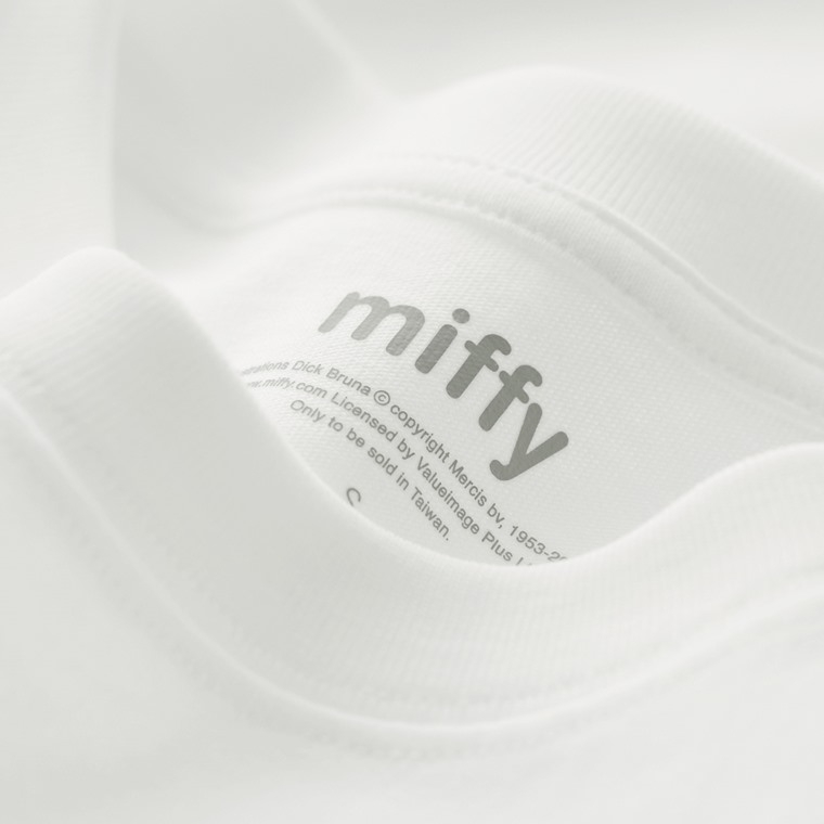 預購 miffy TW 寬鬆版 棉 tee 07