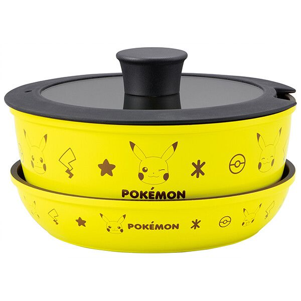 日本 Skater 可拆手柄式易潔煎鍋套裝 (電磁爐適用)