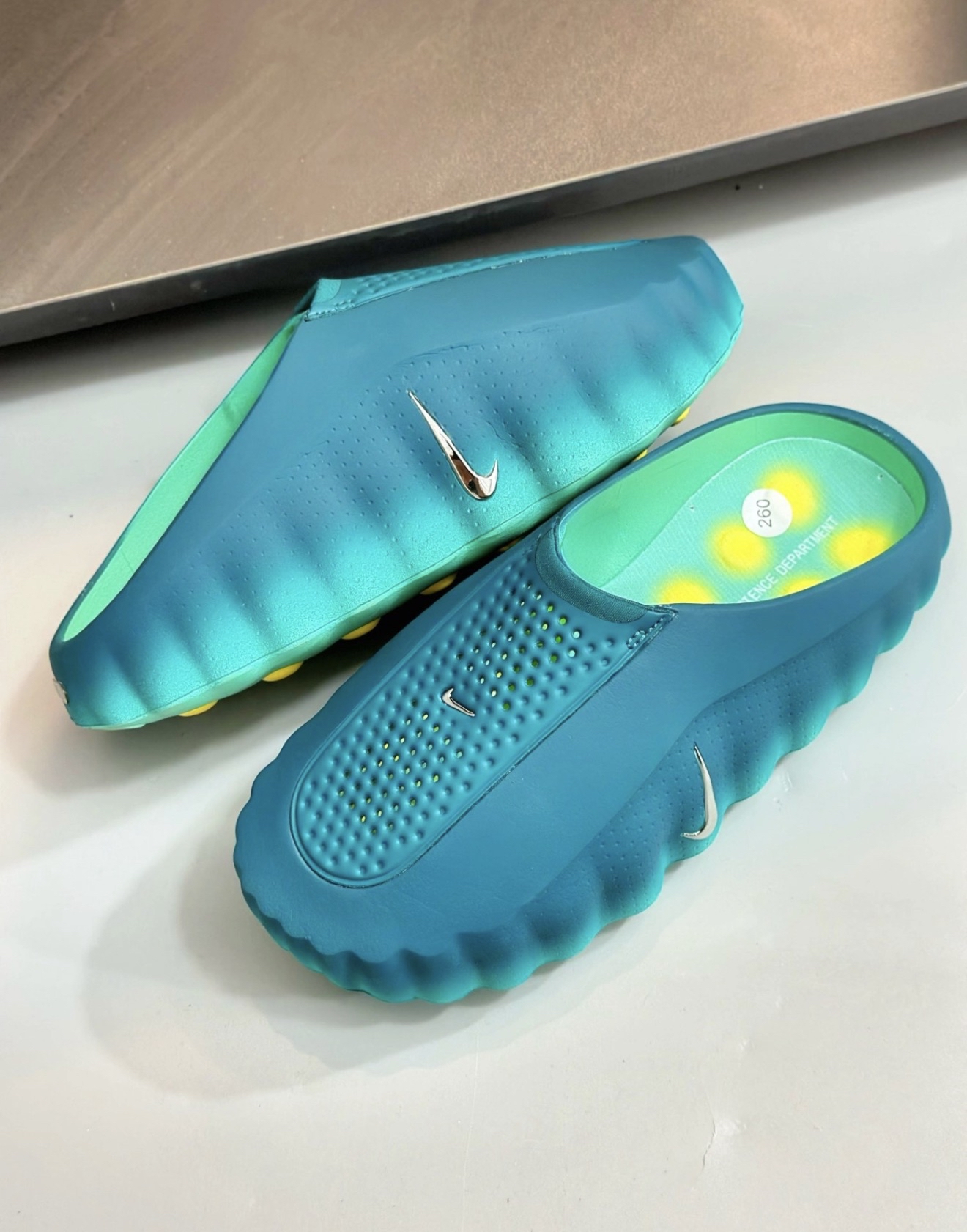 HQ4307-301 Nike Mind 001 Slide Geode Teel Light Menta HQ4307-301