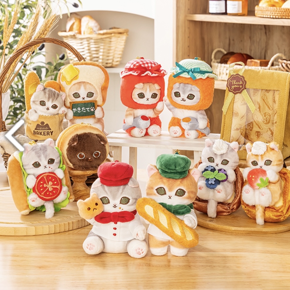 Mofusand 鯊魚貓 公仔匙扣｜預訂