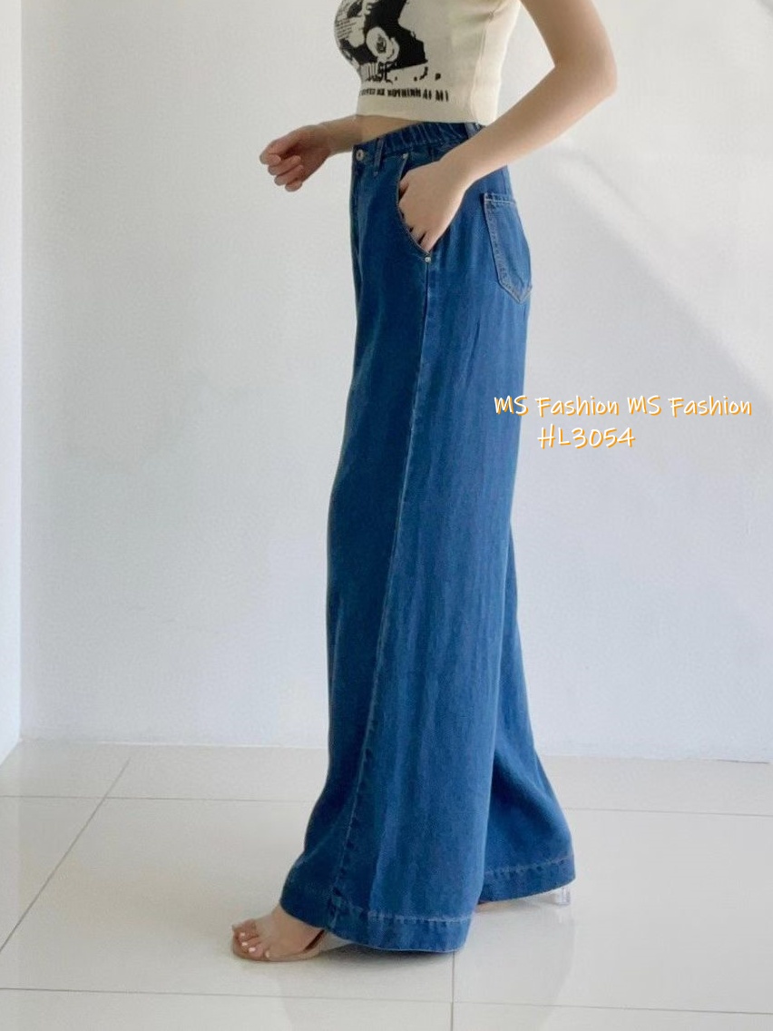 HL3054 韓國🌼Howluk天絲面料闊筒褲