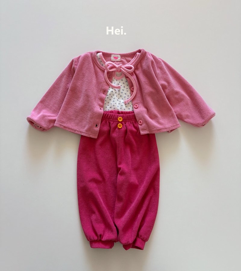 Hei | summer cardigan (Pink L110-120)