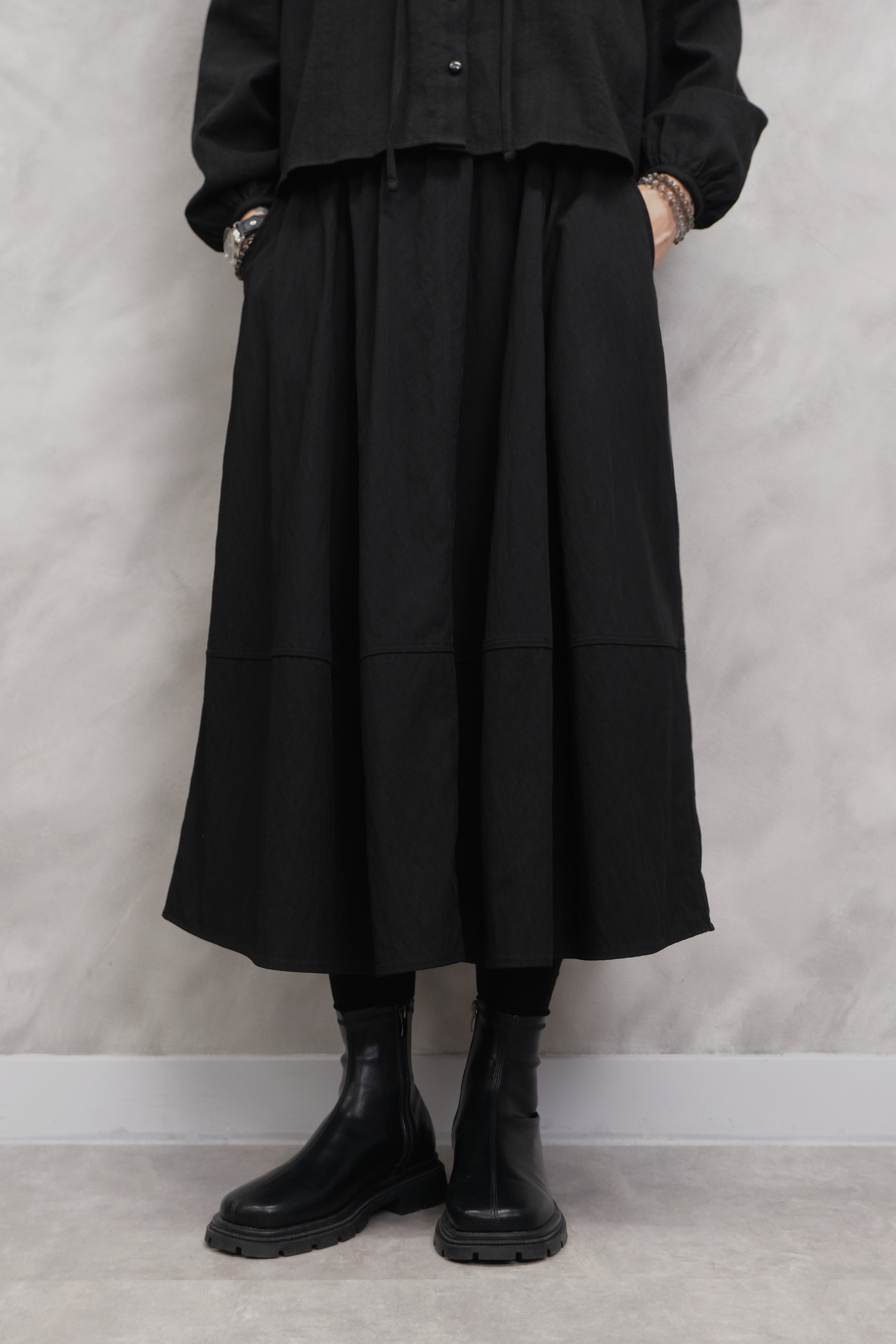 The Noir Flow Skirt #sk50