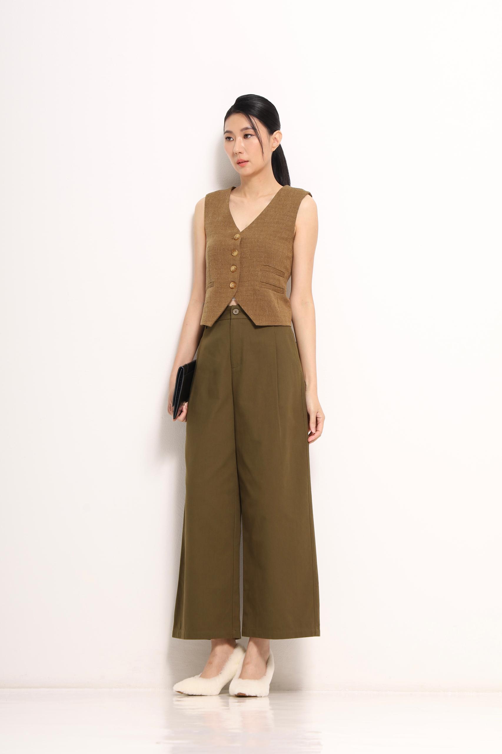 CP1668 WIDE STRAIGHT CUT TROUSER