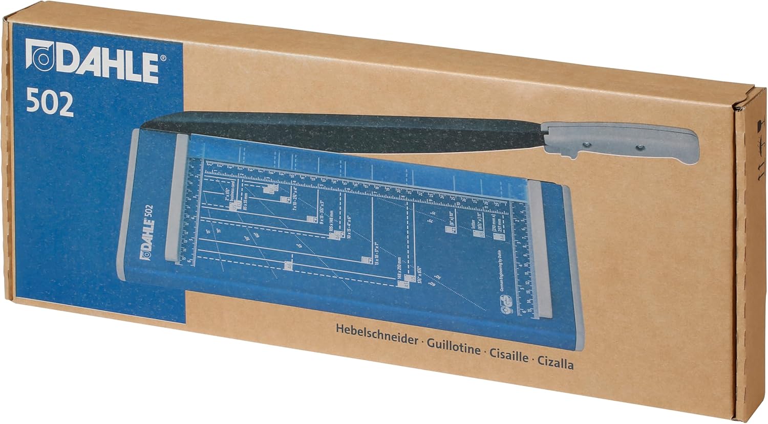 Dahle 502 : Entry Level Paper Guillotine , able to cut 320mm in length and 0.8mm in thickness