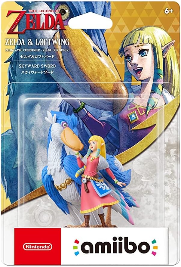 [現貨][amiibo] 薩爾達 & 洛夫特飛鳥【禦天之劍】(薩爾達傳說系列)
